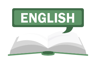 English Version Open Book Icon