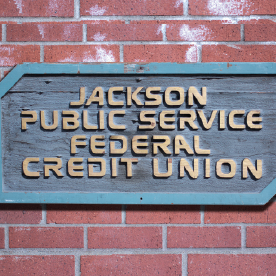 jackson public service credit union sign