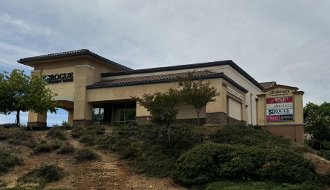Outdoor photograph of the Anderson branch.