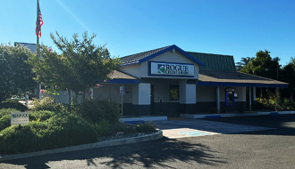 Outdoor photograph of the East Chico branch.